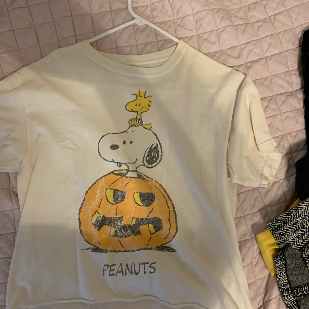 Juniors Halloween crop top